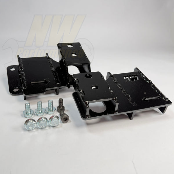 '67-'72 A Body LS Swap Engine Mount Adapters - Slant 6 K Member