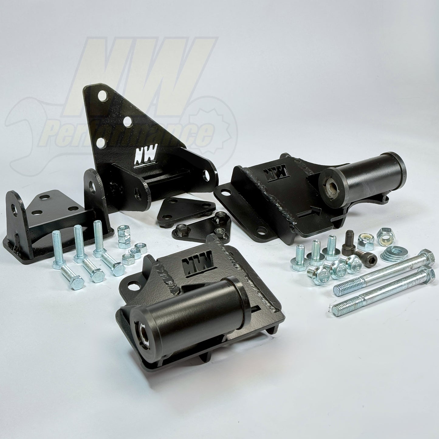 '72-'93 D100/RamCharger 2WD LS Swap Engine Adapter Brackets